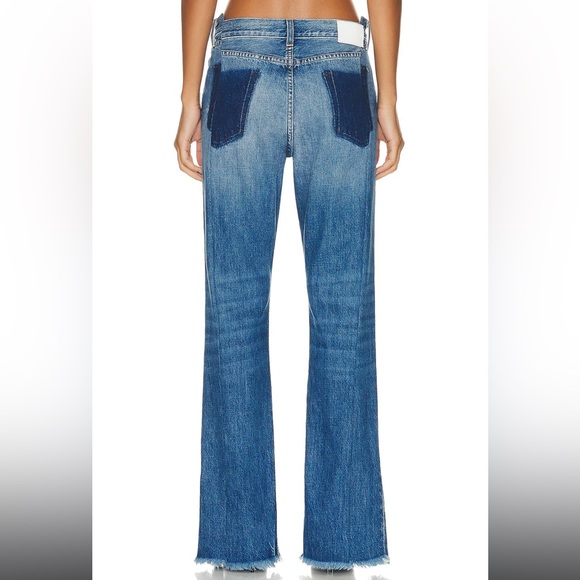 EB Denim The Split Hem OG Replicas Jean Color Hendrix size 27 - Picture 3 of 11